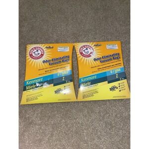 Arm‎ & Hammer Vacuum Bags Kenmore UOZ Miele Z 50688 5068 6-Pack Odor Eliminating